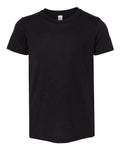 BELLA + CANVAS 3413Y Solid Black Triblend — front