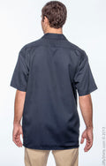 Unisex Short-Sleeve Work Shirt - Dark Navy