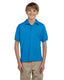 Gildan G880B - Youth 50/50 Jersey Polo - Sapphire
