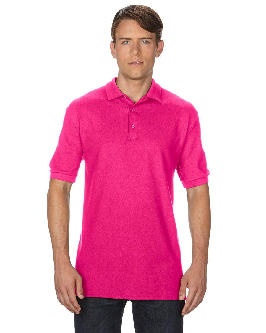 Unisex Premium Cotton®  Double Piqué Polo - Heliconia