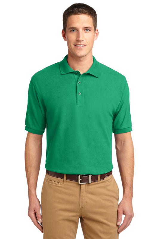 Unisex Silk Touch Polo - Court Green