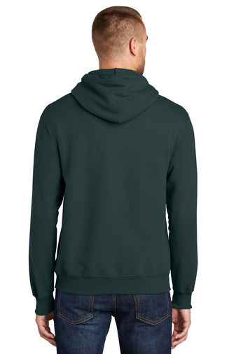 Unisex Tall Essential Fleece Pullover Hoodie - Dark Green