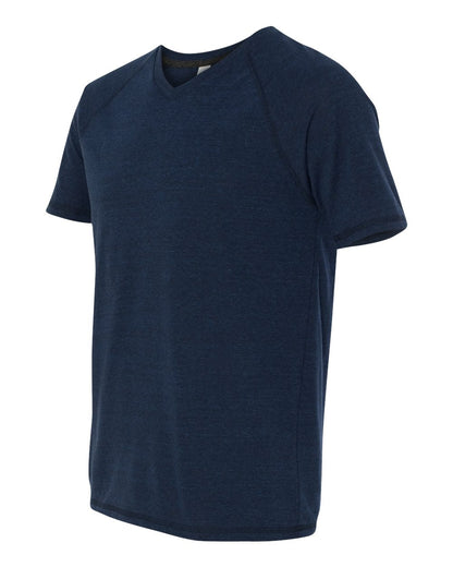 Triblend V-Neck T-Shirt - Navy Heather Triblend
