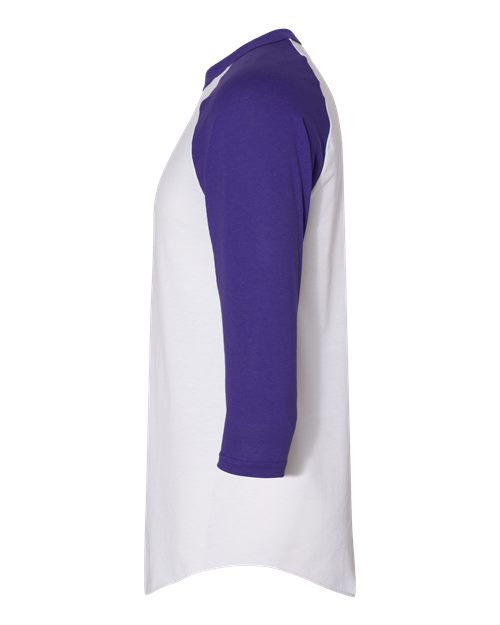Augusta Sportswear 4420 White/ Purple — direct side