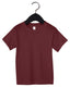 Bella + Canvas 3001T - Toddler Jersey Short-Sleeve T-Shirt - Maroon