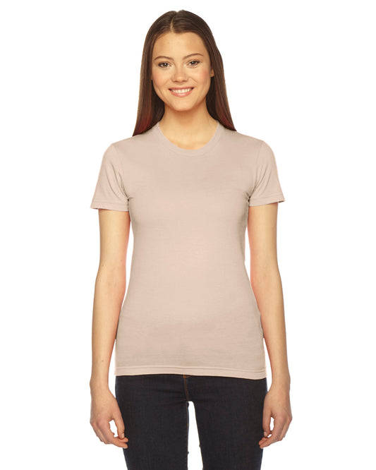 Women's Fine Jersey Short-Sleeve T-Shirt - Creme