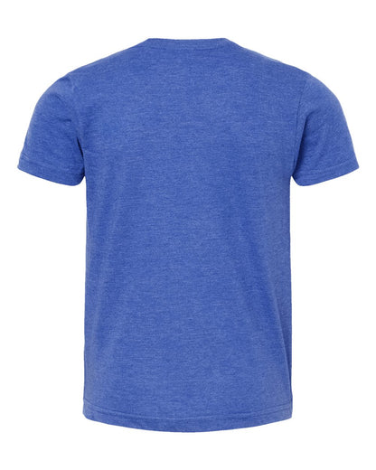 Youth Fine Jersey T-Shirt - Heather Royal