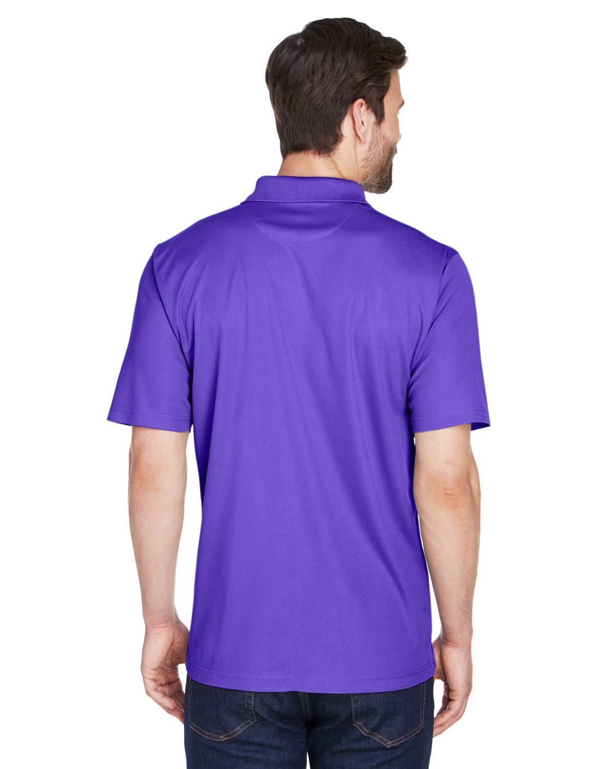 Men's Cool & Dry Mesh Piqué Polo - Purple