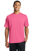 Unisex PosiCharge RacerMesh Tee - Bright Pink