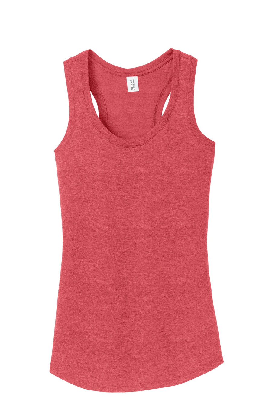 Women's Perfect Tri Racerback Tank - Red Frost
