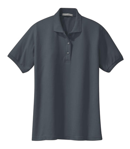 Women's Silk Touch Polo - Steel Gray