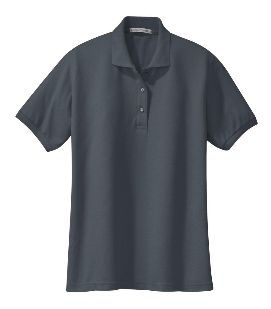 Women's Silk Touch Polo - Steel Gray