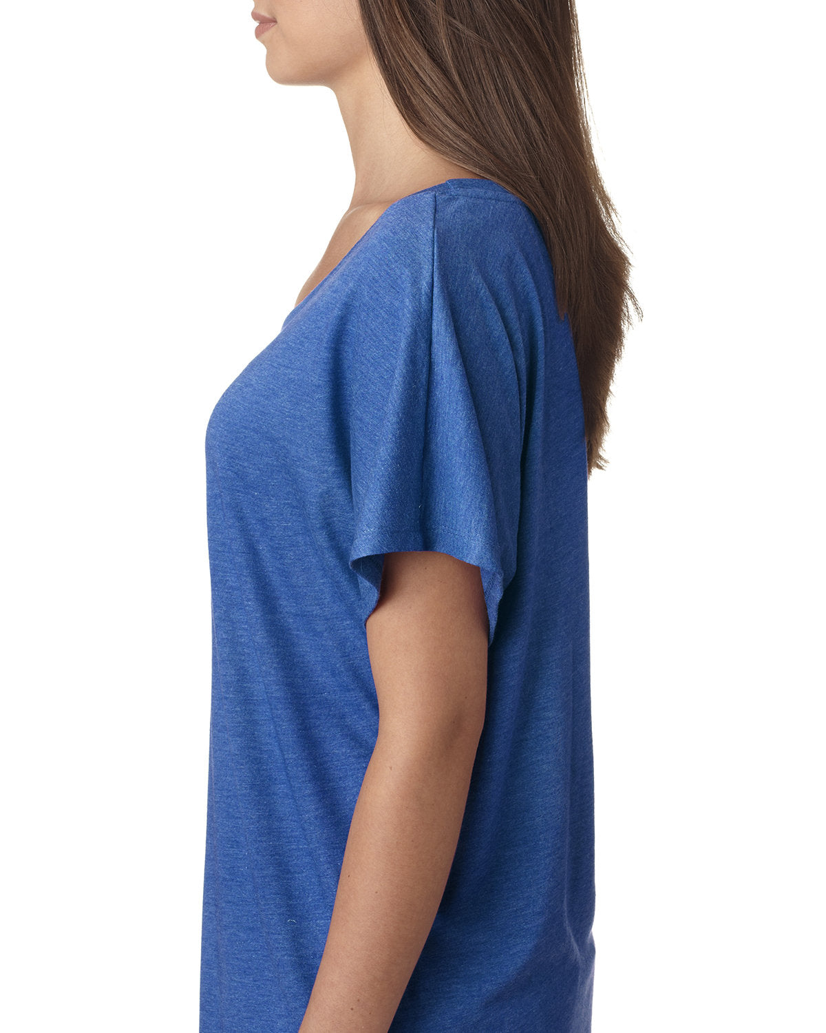 Women's Triblend Dolman - Vintage Royal