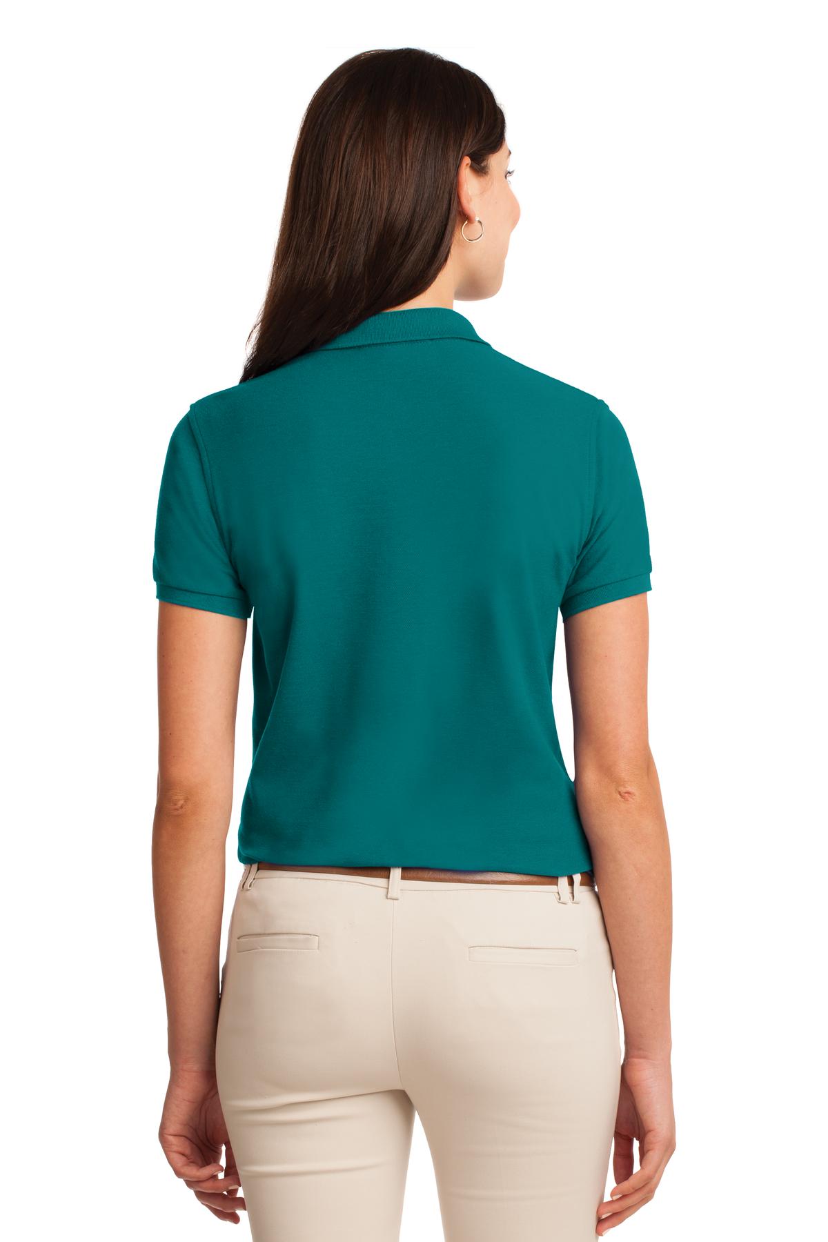 Women's Silk Touch Polo - Teal Green