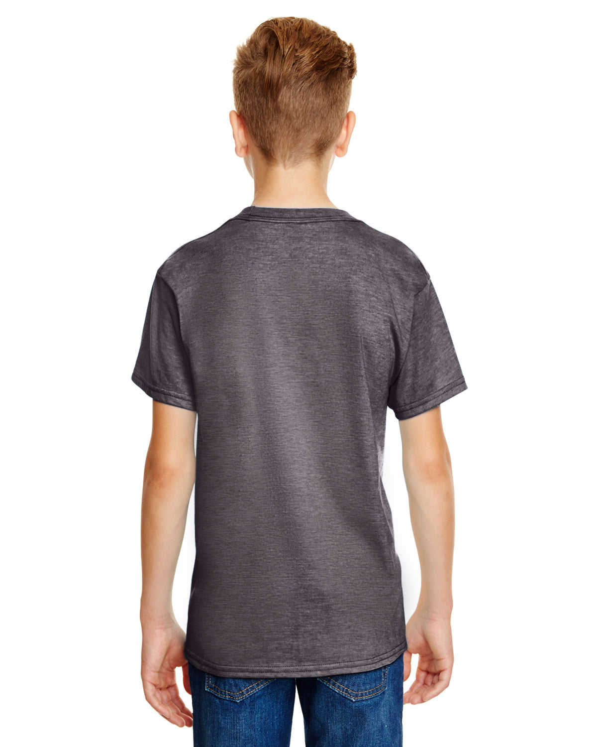 Youth Lightweight T-Shirt - Heather Graphite