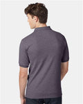 Hanes 054X Charcoal Heather — on model back