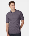 Hanes 054X Charcoal Heather — on model front