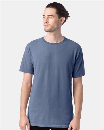 ComfortWash by Hanes GDH100 Saltwater — on model front