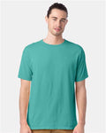 ComfortWash by Hanes GDH100 Spanish Moss — on model front