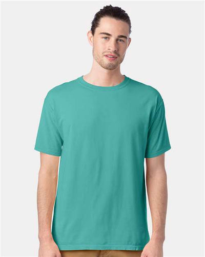 ComfortWash by Hanes GDH100 Spanish Moss — on model front