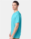 ComfortWash by Hanes GDH100 Freshwater — on model side