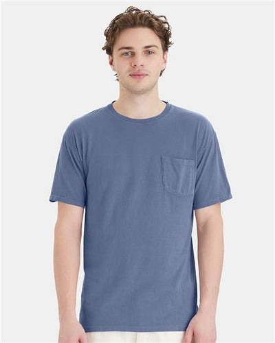 ComfortWash by Hanes GDH150 Saltwater — on model front