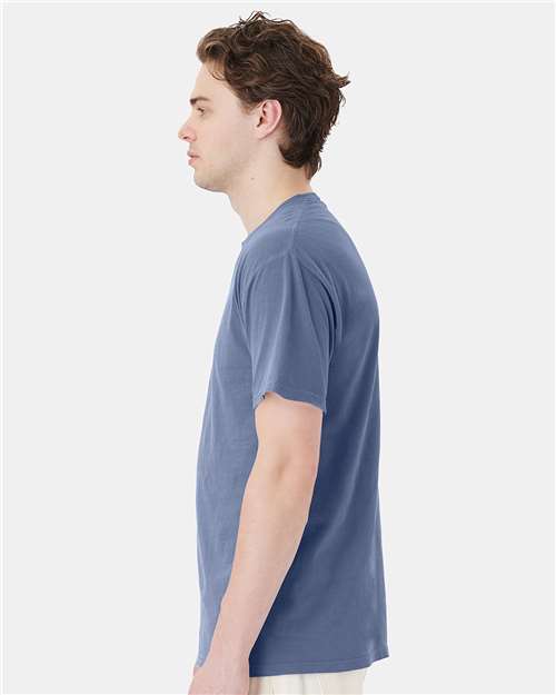 ComfortWash by Hanes GDH150 Saltwater — on model side