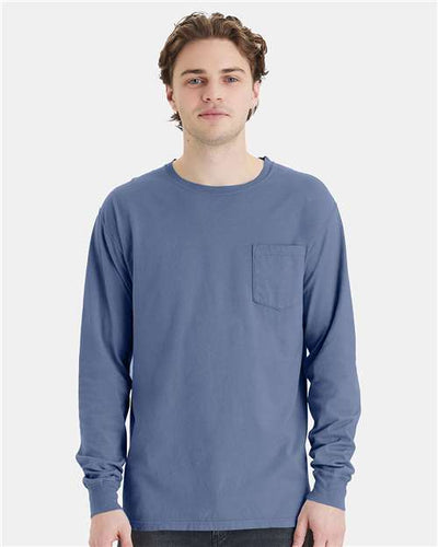 ComfortWash by Hanes GDH250 Saltwater — on model front