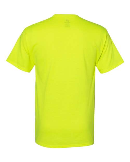 Hanes W110 Safety Green — back