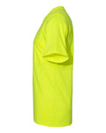 Hanes W110 Safety Green — direct side