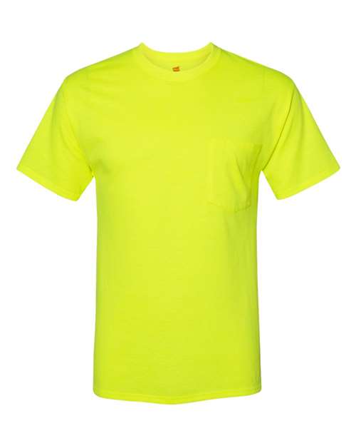 Hanes W110 Safety Green — front