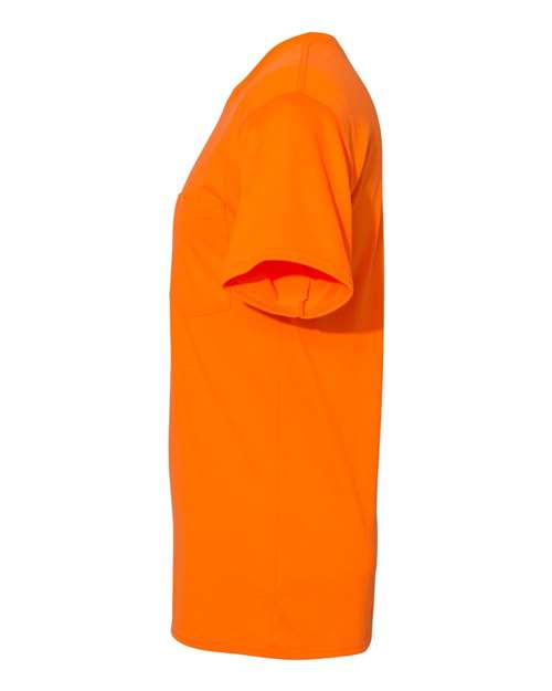 Hanes W110 Safety Orange — direct side