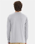 Hanes W120 Light Steel — on model back