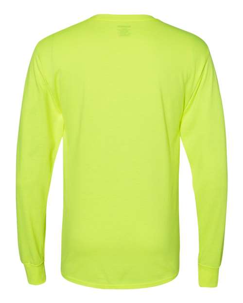 Hanes W120 Safety Green — back