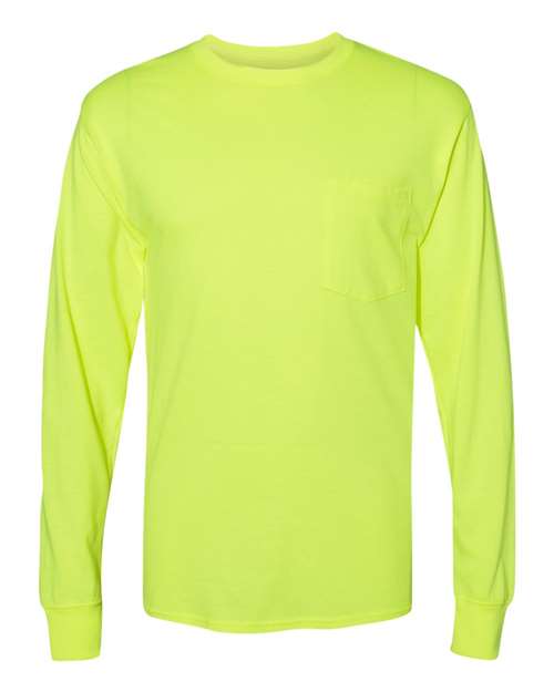 Hanes W120 Safety Green — front