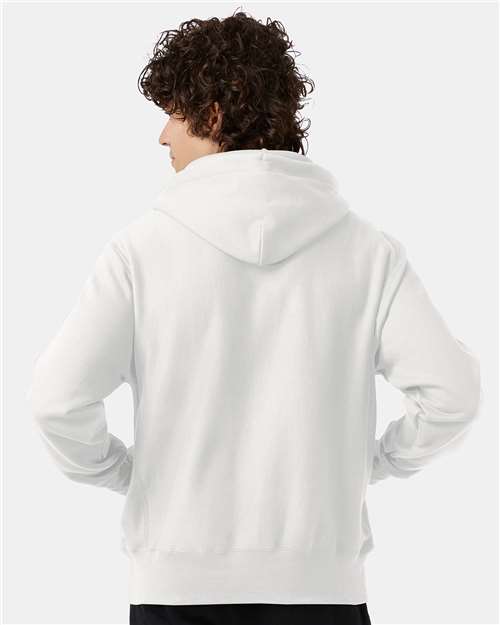 Champion S101 White — on model back