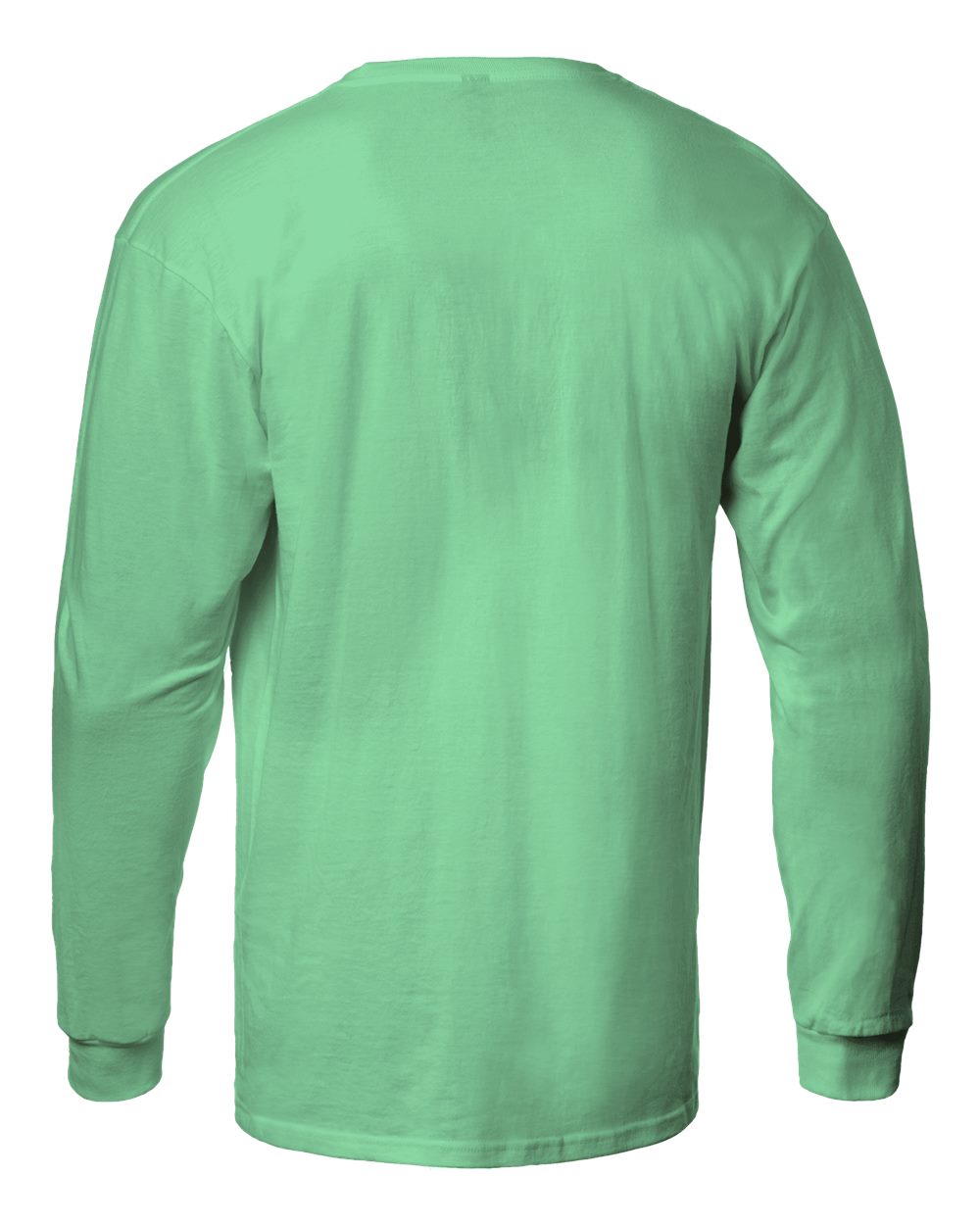 Unisex Heavyweight Long Sleeve Tee - Neo Mint
