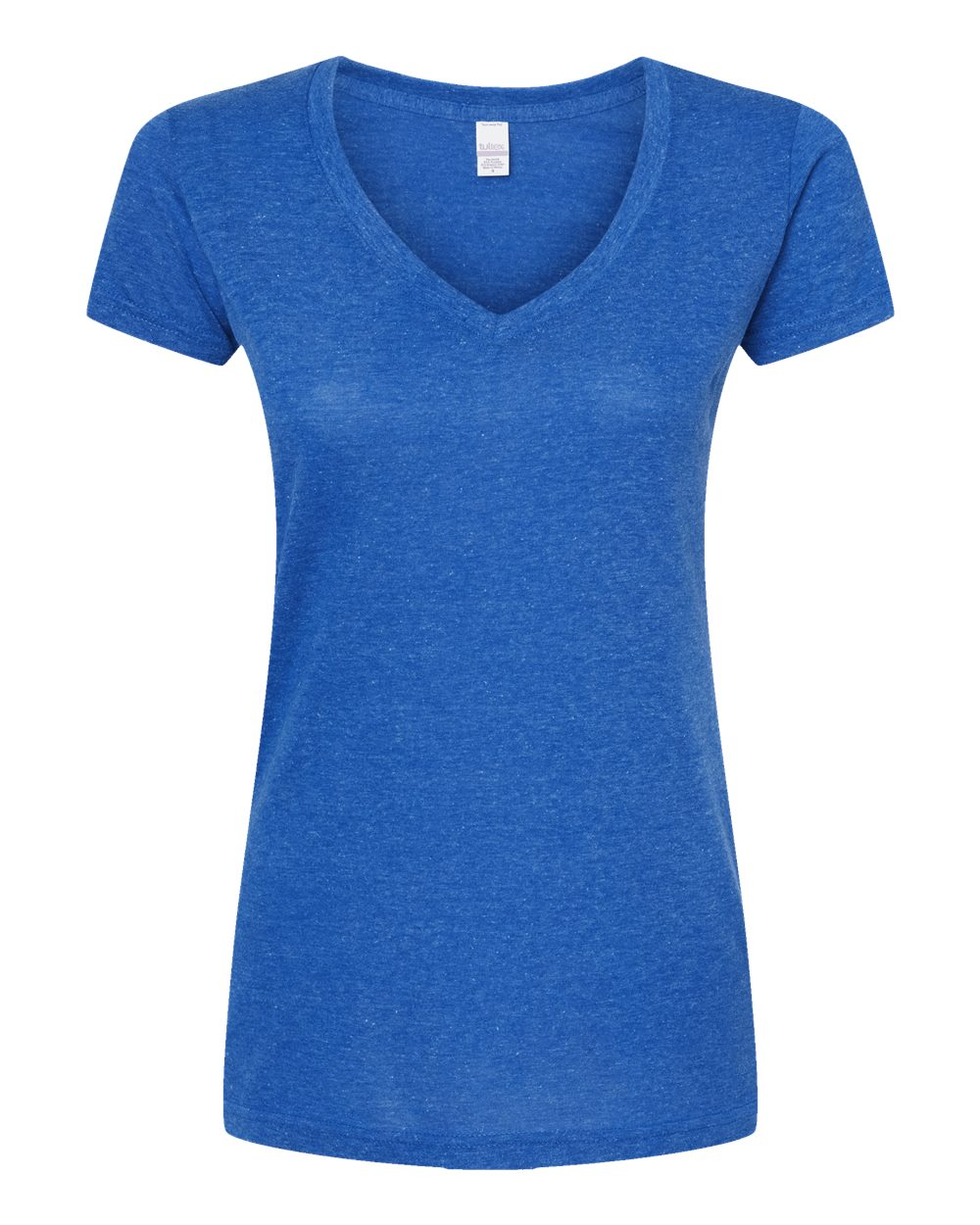 Women's Poly-Rich V-Neck - Heather Royal
