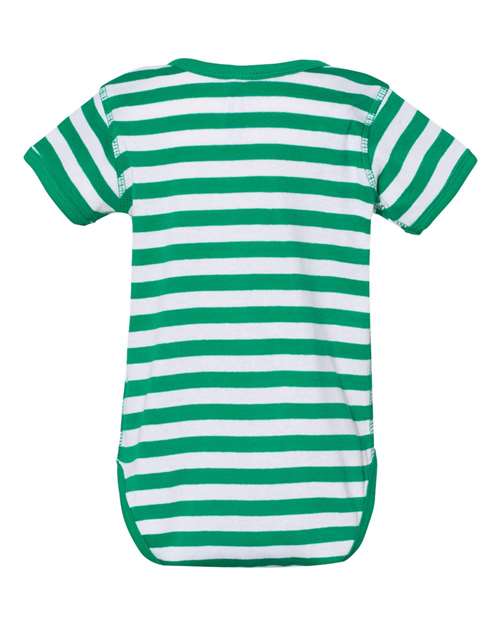 Rabbit Skins 4400 Kelly/ White Stripe — back