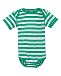 Rabbit Skins 4400 Kelly/ White Stripe — front