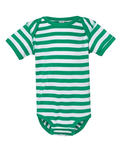 Rabbit Skins 4400 Kelly/ White Stripe — front