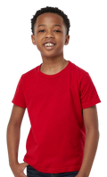 Youth Fine Jersey T-Shirt - Red