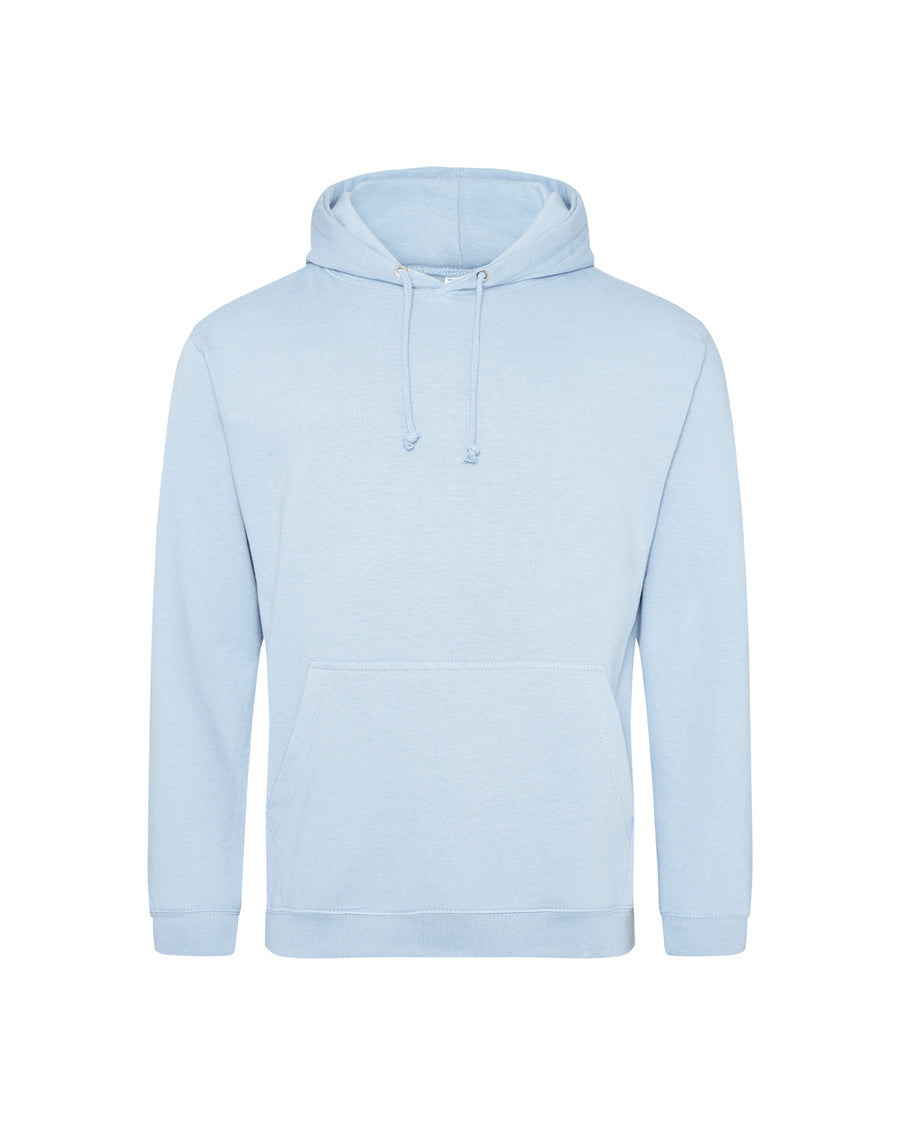 Unisex 80/20 Midweight College Hoodie - Sky Blue