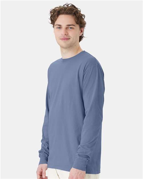 ComfortWash by Hanes GDH200 Saltwater — on model side