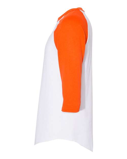 Augusta Sportswear 4420 White/ Orange — direct side