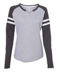 LAT 3534 Vintage Heather/ Vintage Navy — front