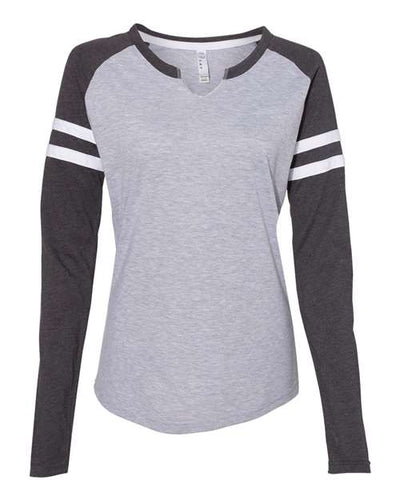 LAT 3534 Vintage Heather/ Vintage Navy — front