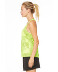 Women's Performance Racerback Tank - Sport Safety Yellow Laser Cmo