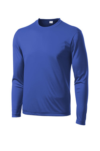 Unisex Long Sleeve PosiCharge Competitor Tee - True Royal