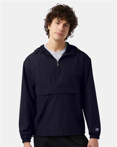 Champion CO200 Navy — on model front